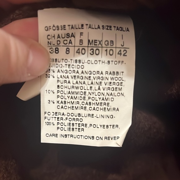 Authentic Max Mara Chocolate Brown Coat - Picture 4 of 4